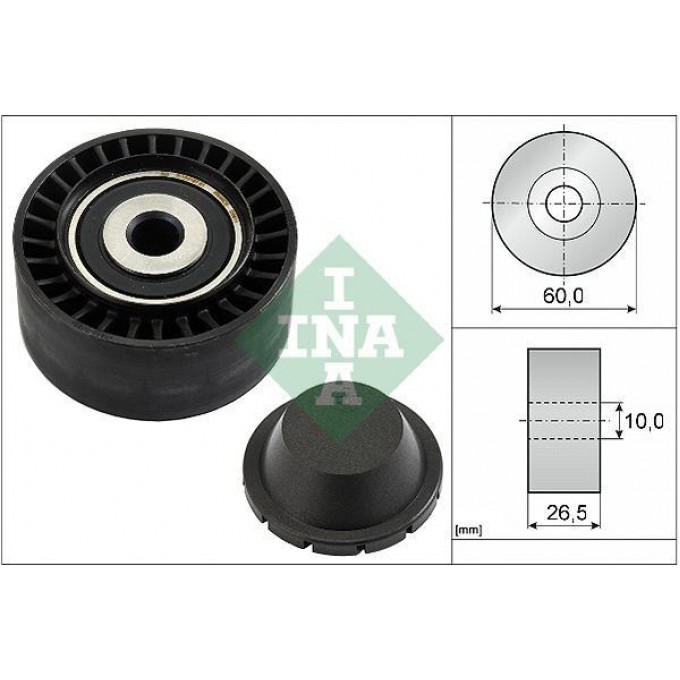 Ролик ремня приводного INA 532033110