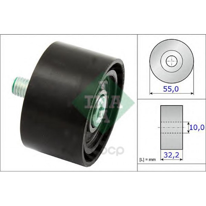 532 0659 10 ролик обводной ремня НО BMW 7 F01/F02/F03/F04 3.0 08> 532065910