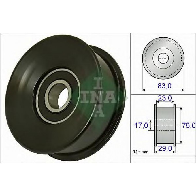 Ролик автомобильный INA 532073010