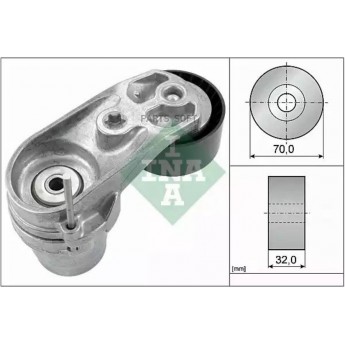 Ролик-натяжитель приводного ремня bmw 1(f20)/3(f30)/5(f10)/7(f01/f02) mot.n55 INA 534 0433