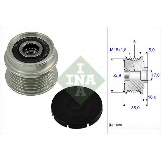 Генератор INA 535000410